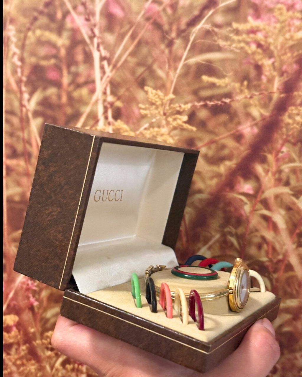 1980s Gucci Interchangeable Bezel 11/12.2L Watch