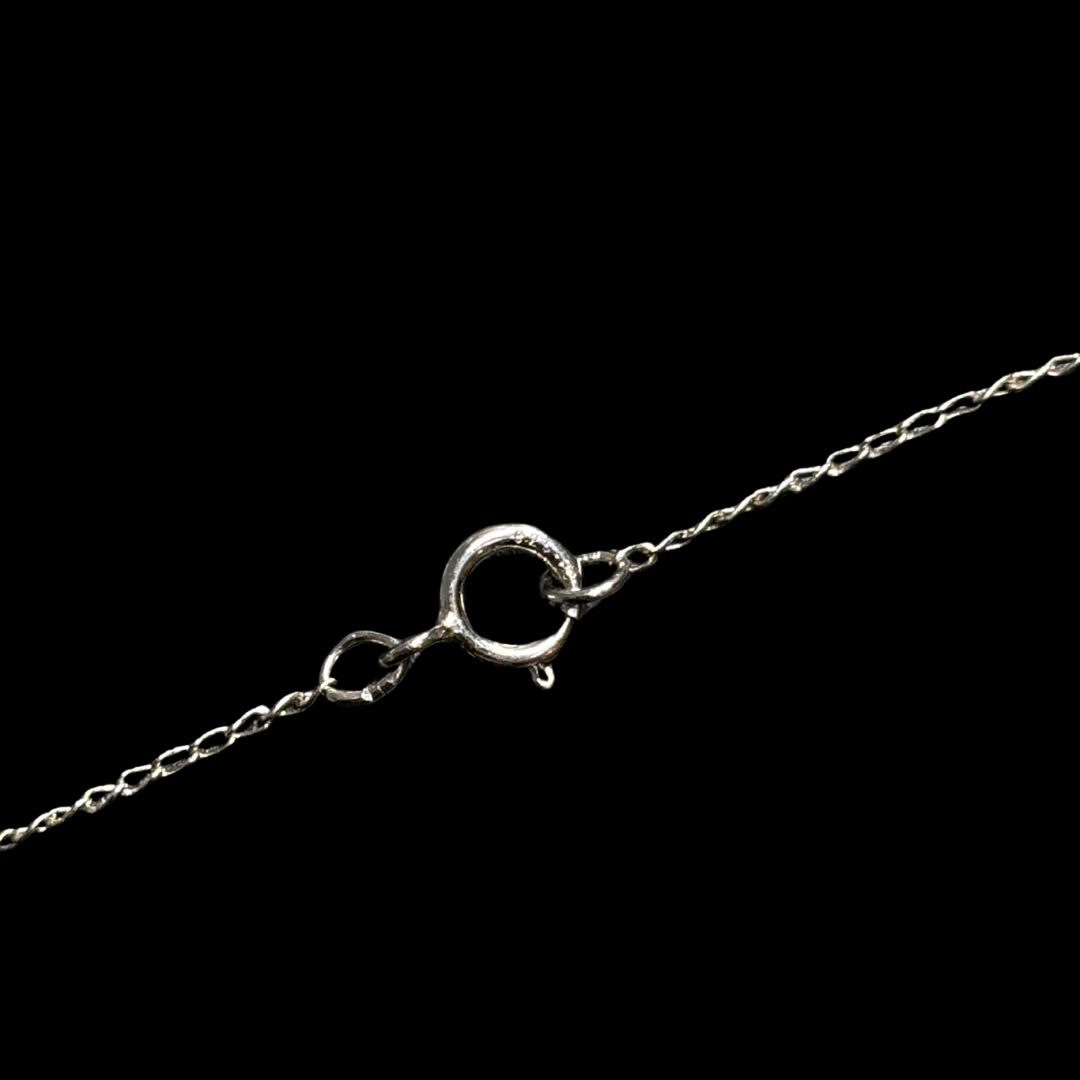 Sterling Dainty Sun Necklace
