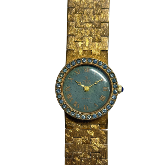 Rare Gold Plated Yema Cocktail Watch