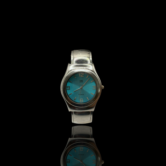 Turquoise Dial Bangle Watch
