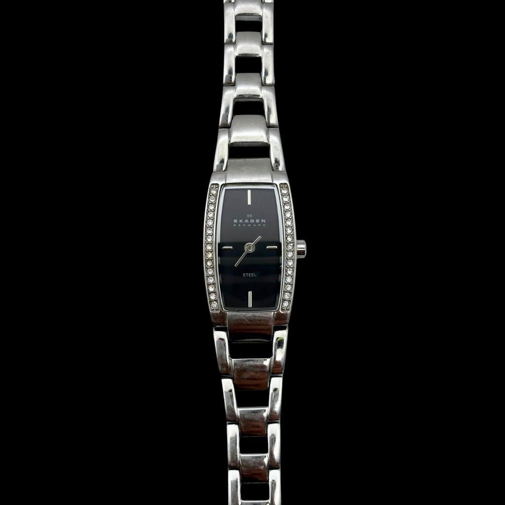 Skagen Cadran Noir Analogique