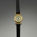 Montre Utopia en cuir analogique