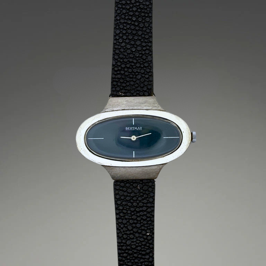 Bertmar Royal Blue Oval Dial