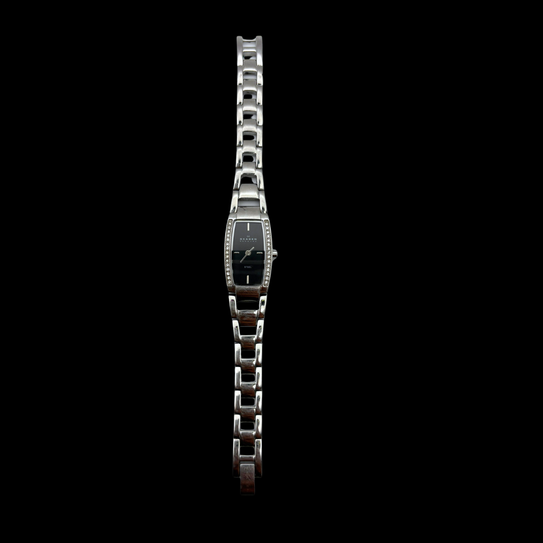 Skagen Cadran Noir Analogique