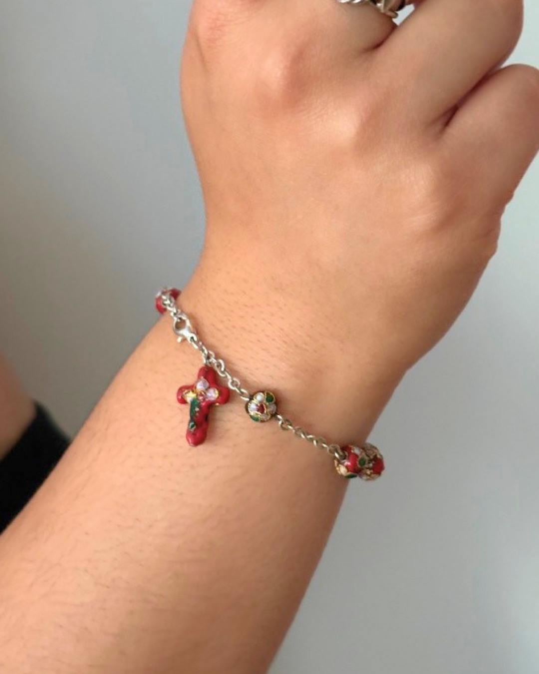 Vintage Cloisonne Bracelet