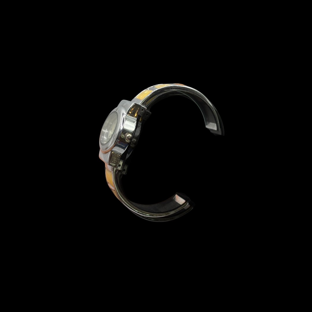 Bracelet rigide Montres Carlo en émail