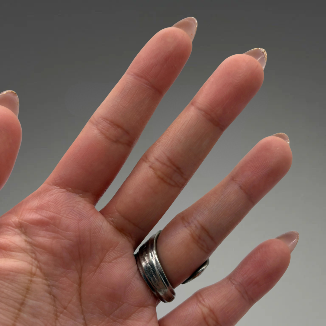 “Cryptid” 925 Spoon Ring