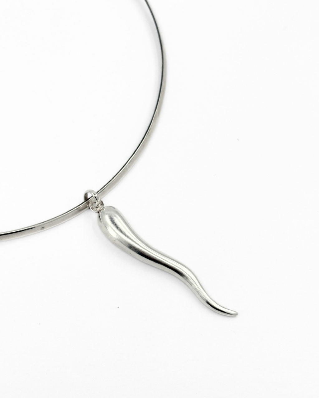 Sterling Silver Cornicello Pendant