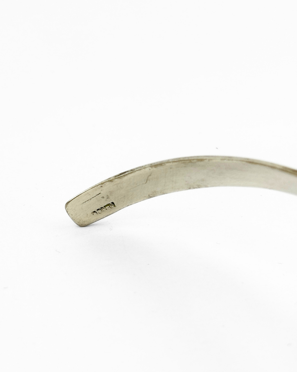 Taxco Silver Inlaid Abalone Torque Collar