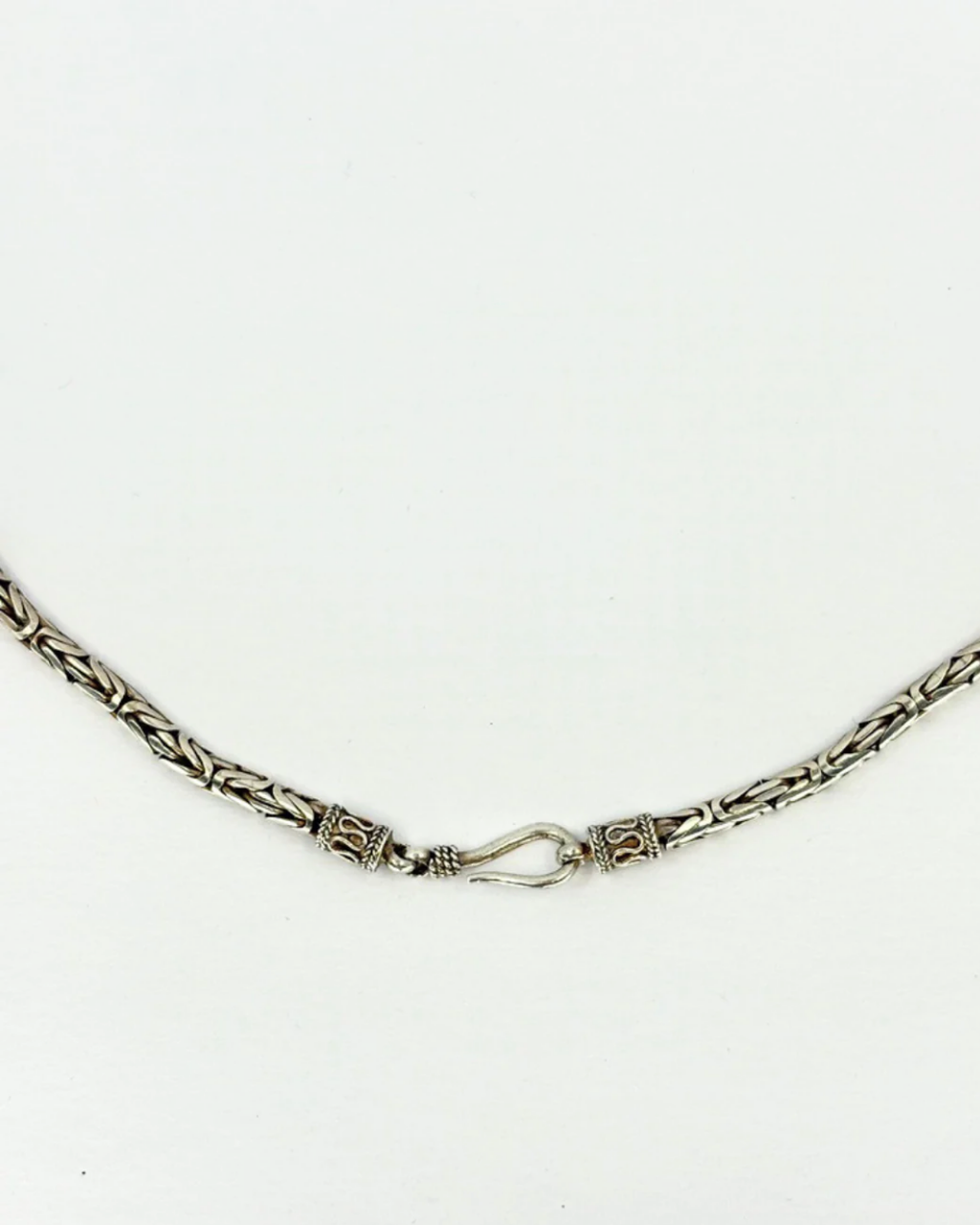 Chaîne byzantine en argent 925