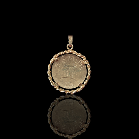 Anson Pewter Gemini Pendant