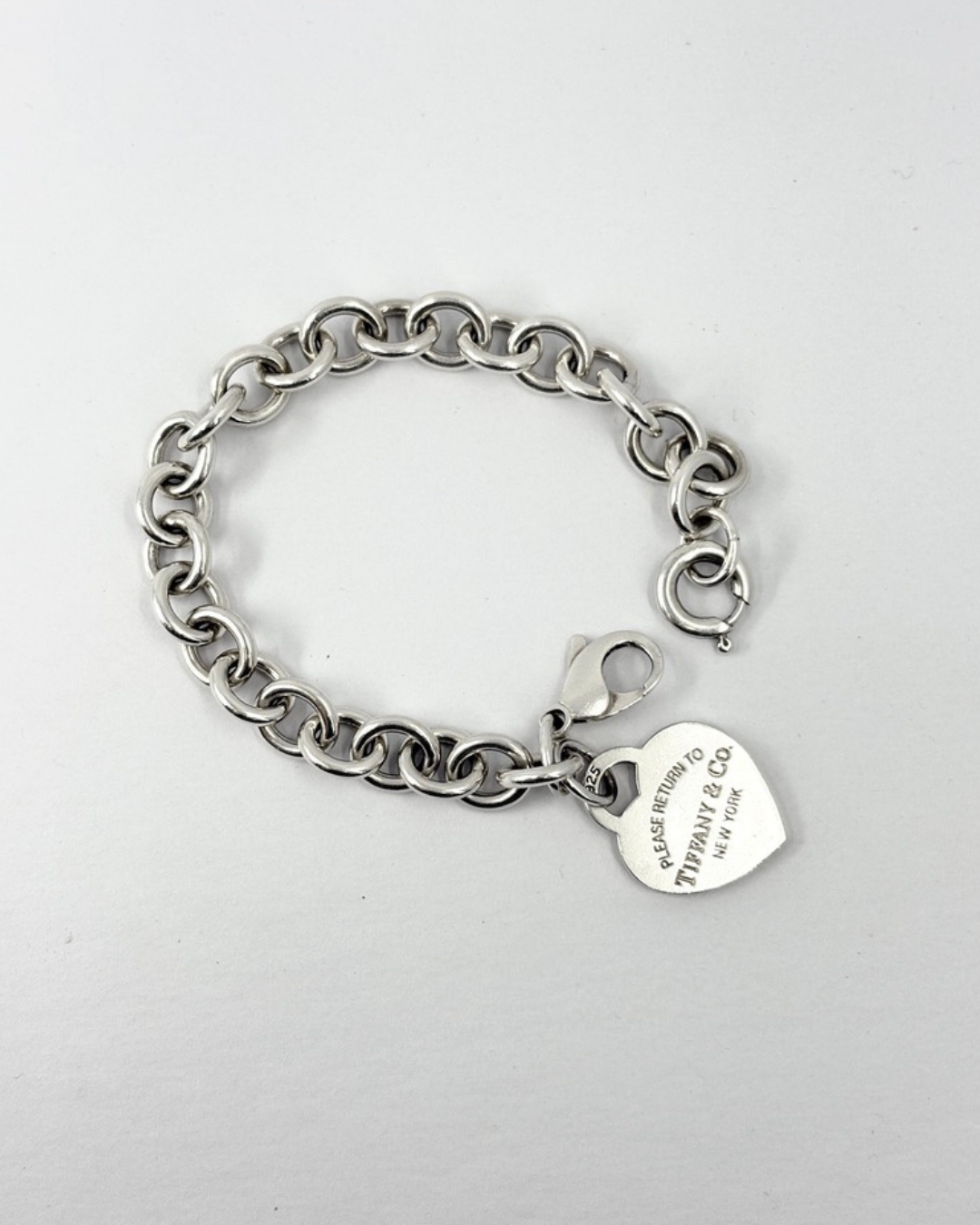 "Return to Tiffany's" Collection Sterling Rolo Bracelet