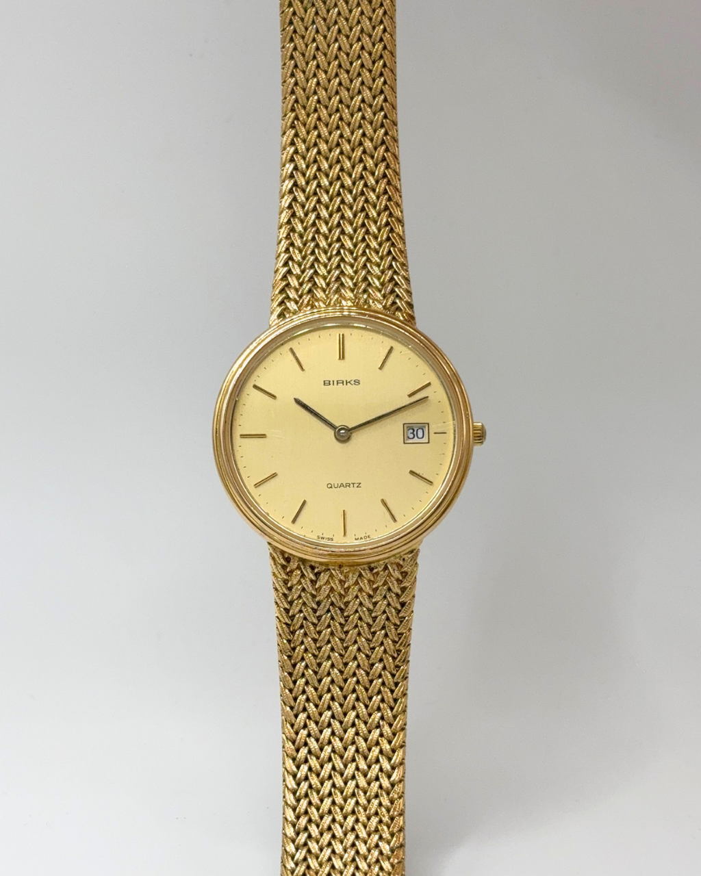 Vintage Birks Date Window Quartz