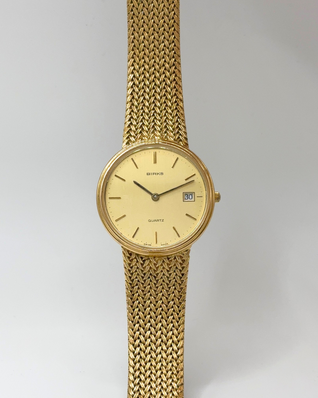 Vintage Birks Date Window Quartz