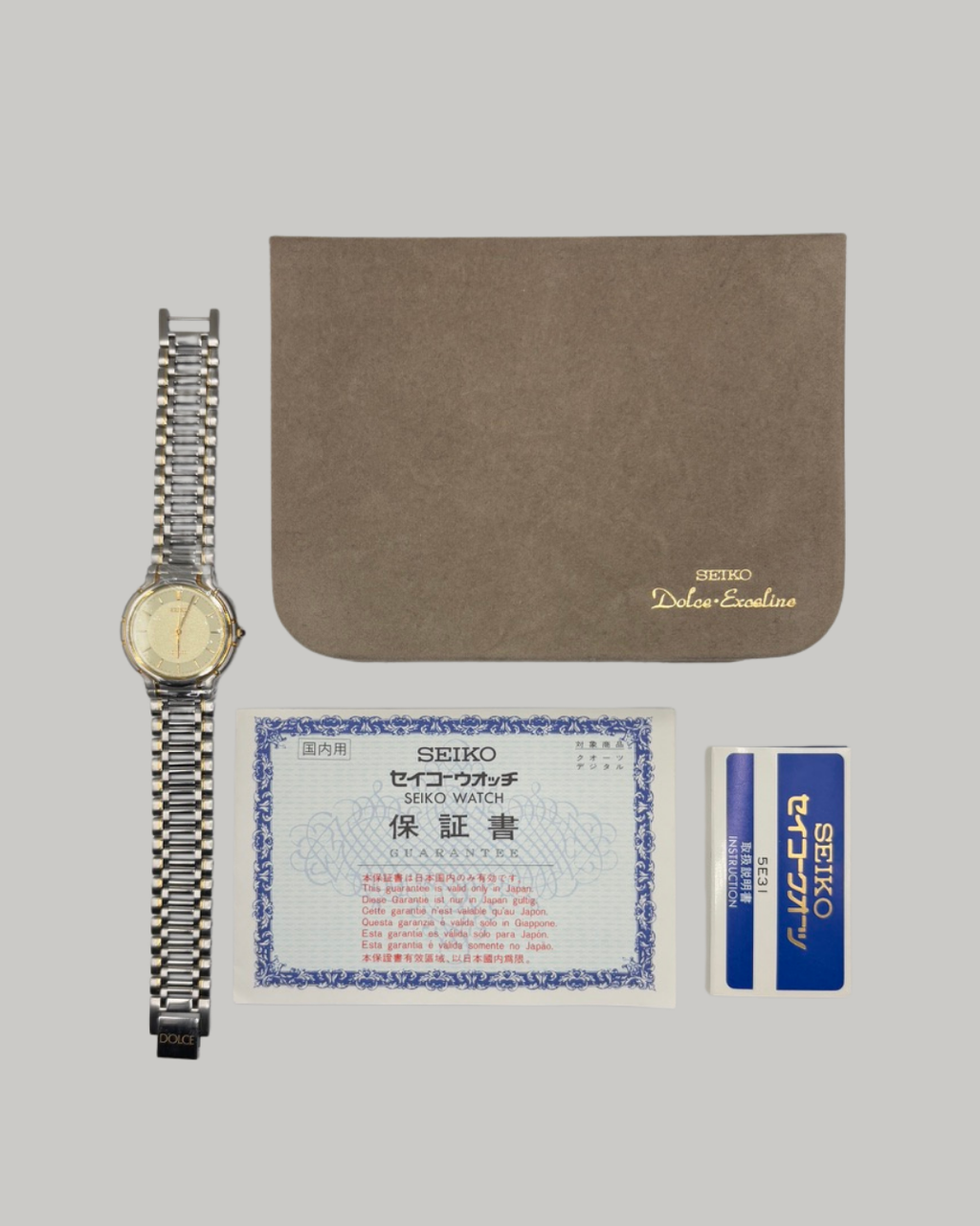 Seiko Dolce «Givre Champagne»