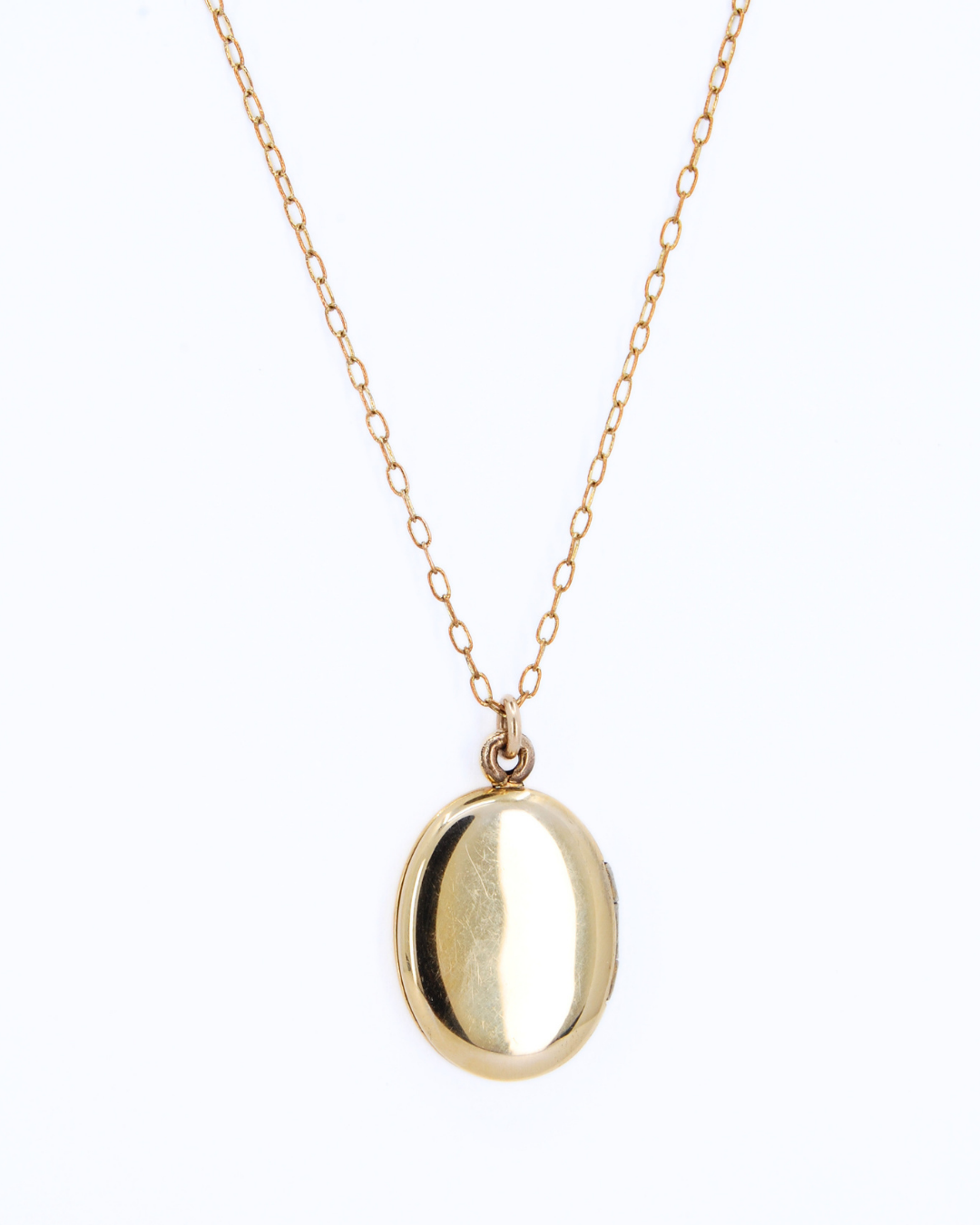 12KT Gold-Filled Hand-engraved Locket