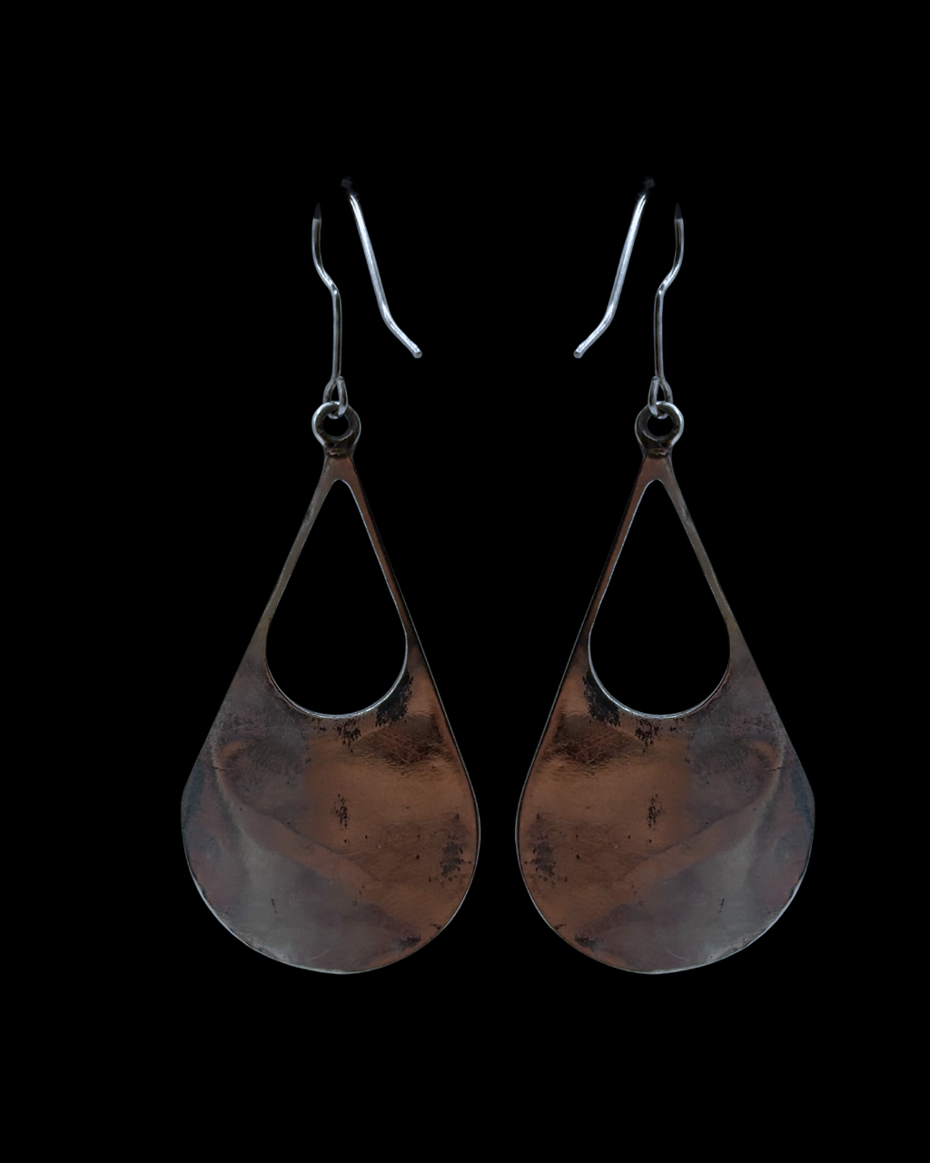 Mexican Mother of Pearl Pink Daisy Earrings