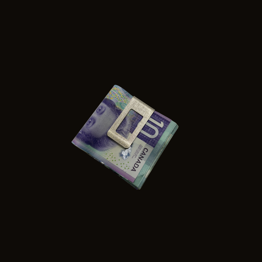 Vintage Gold Plated Money Clip