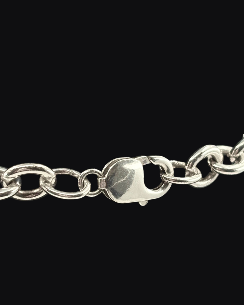 Tiffany & Co. Heart Tag Chain Link Necklace "Return to Tiffany's" Collection