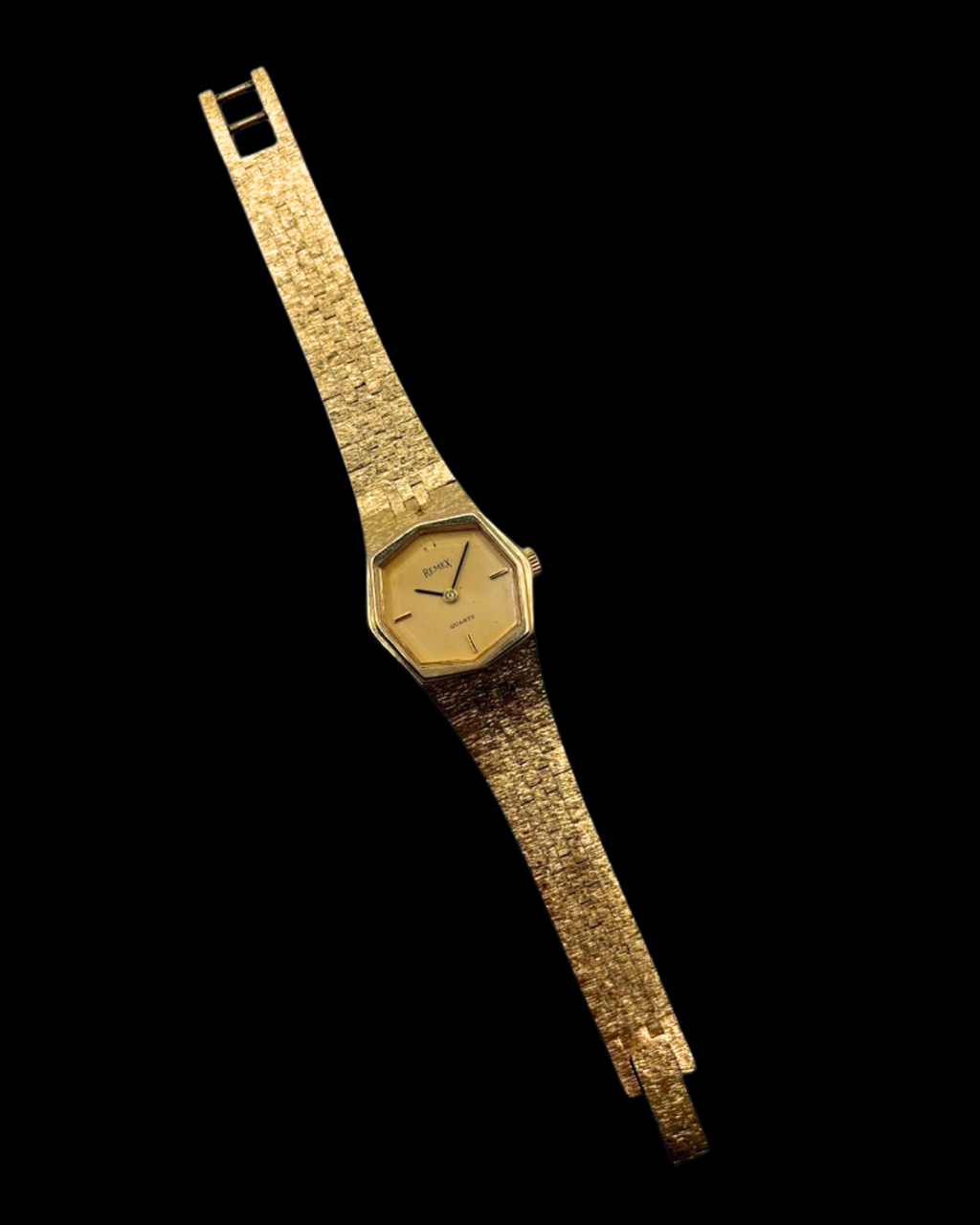 Gold Remex Octagon Watch