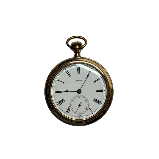 Gold Filled Regina Pocket Watch