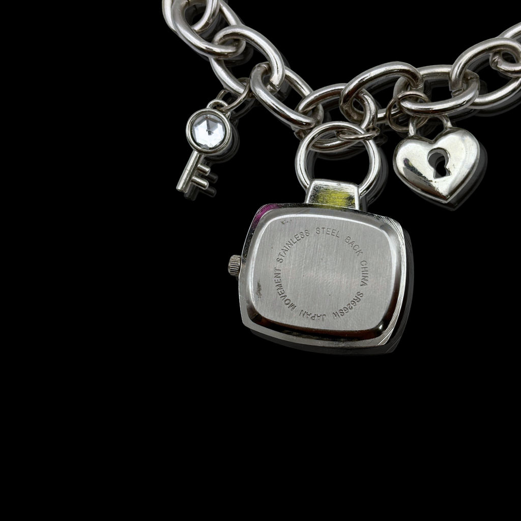 Vintage "Charmed" Charm Watch Bracelet