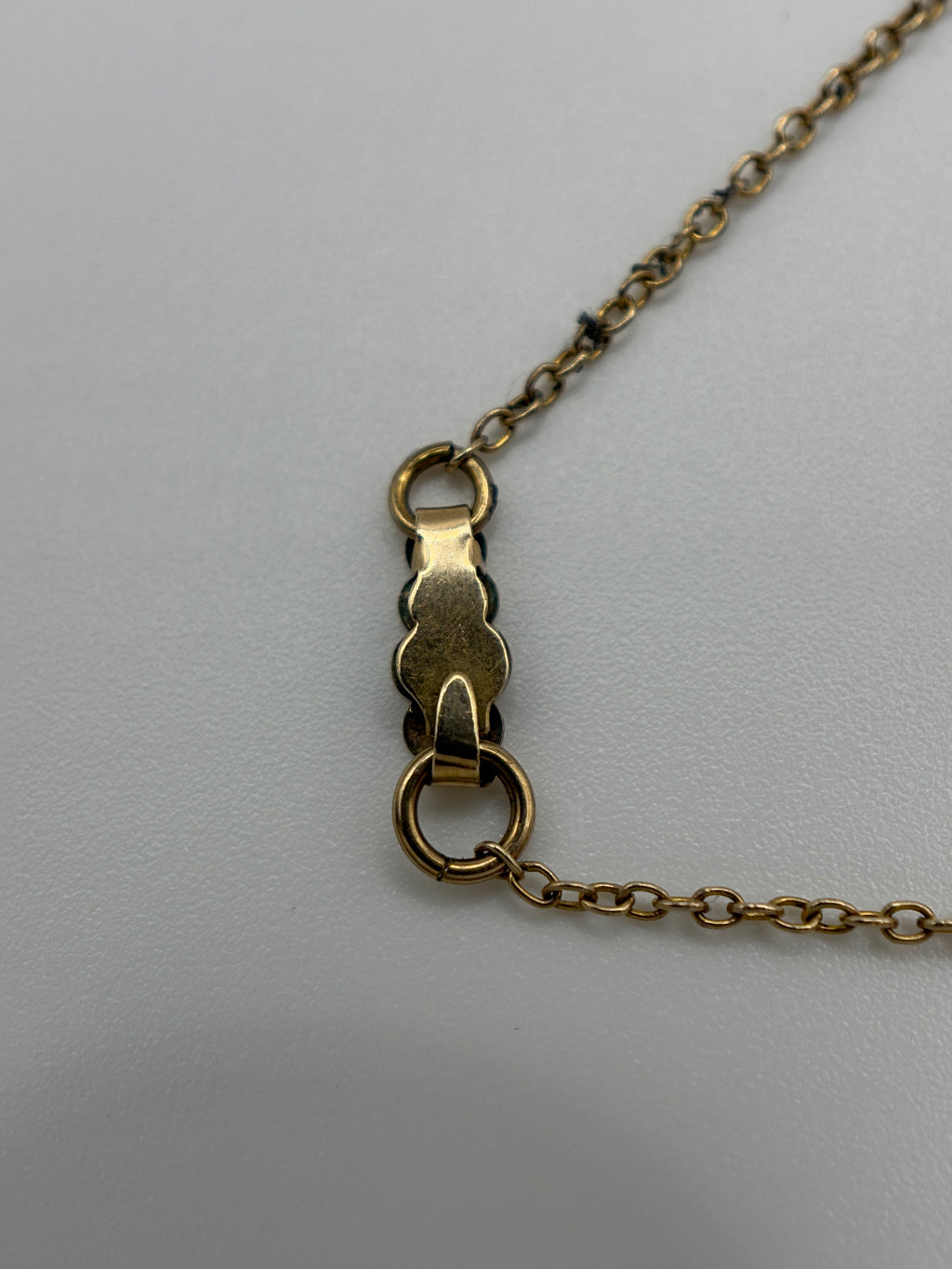 Collier Shaker en Or Laminé 22 carats Rare