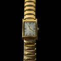 Terner Gold Tank-Uhr