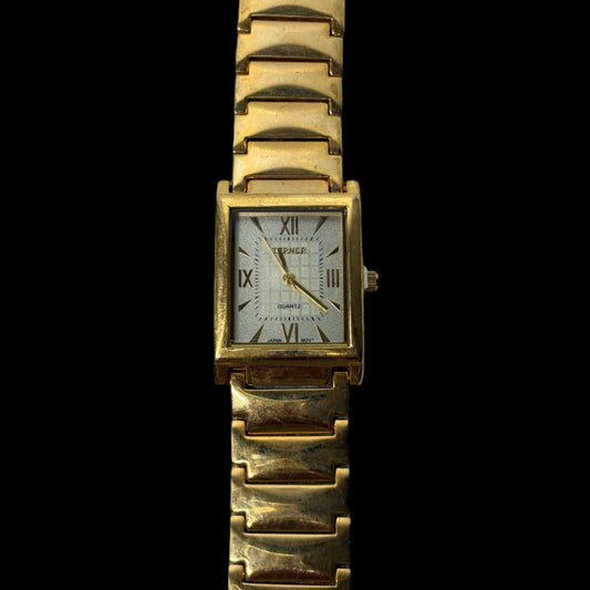 Terner Gold Tank Watch