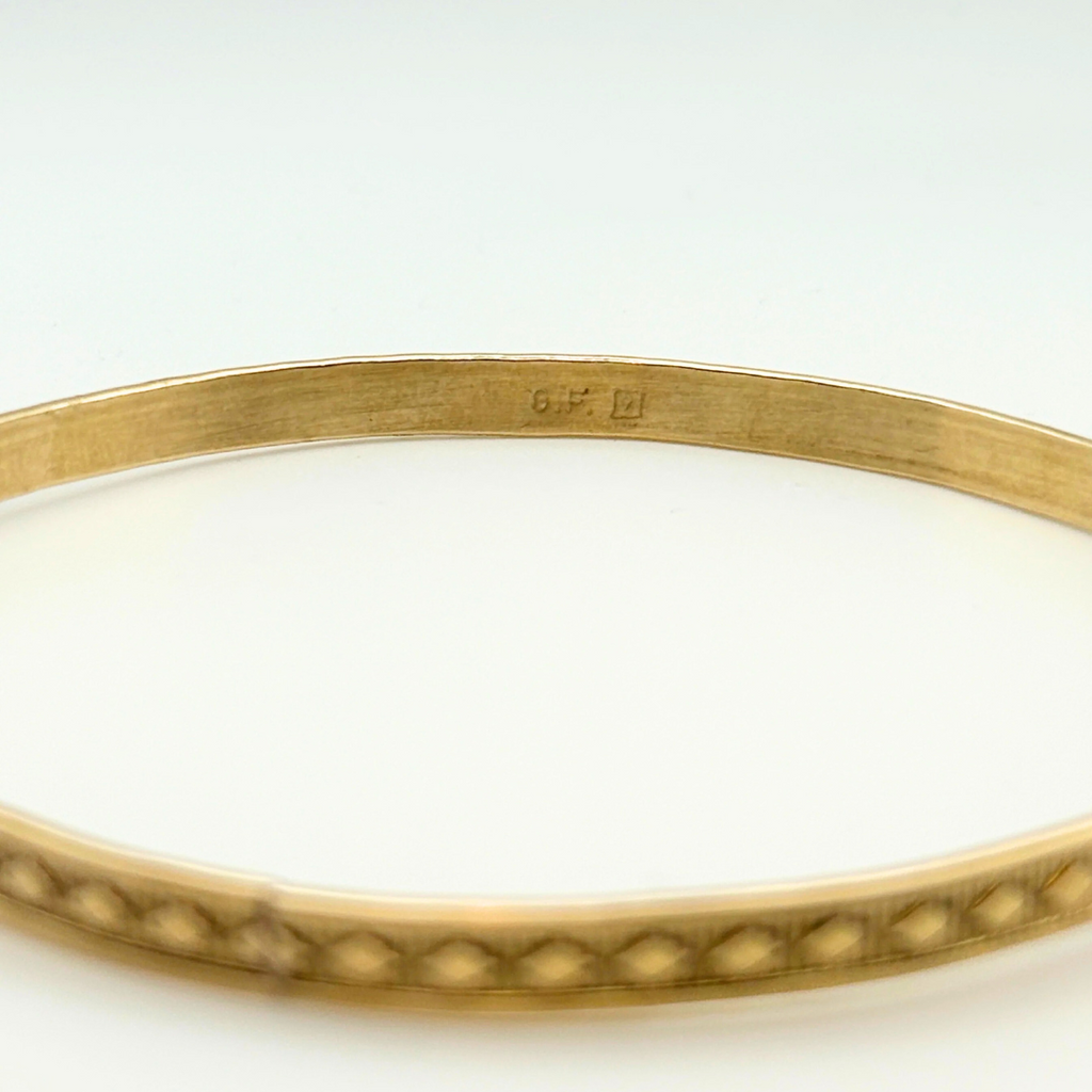 12KT Gold Filled Bangle