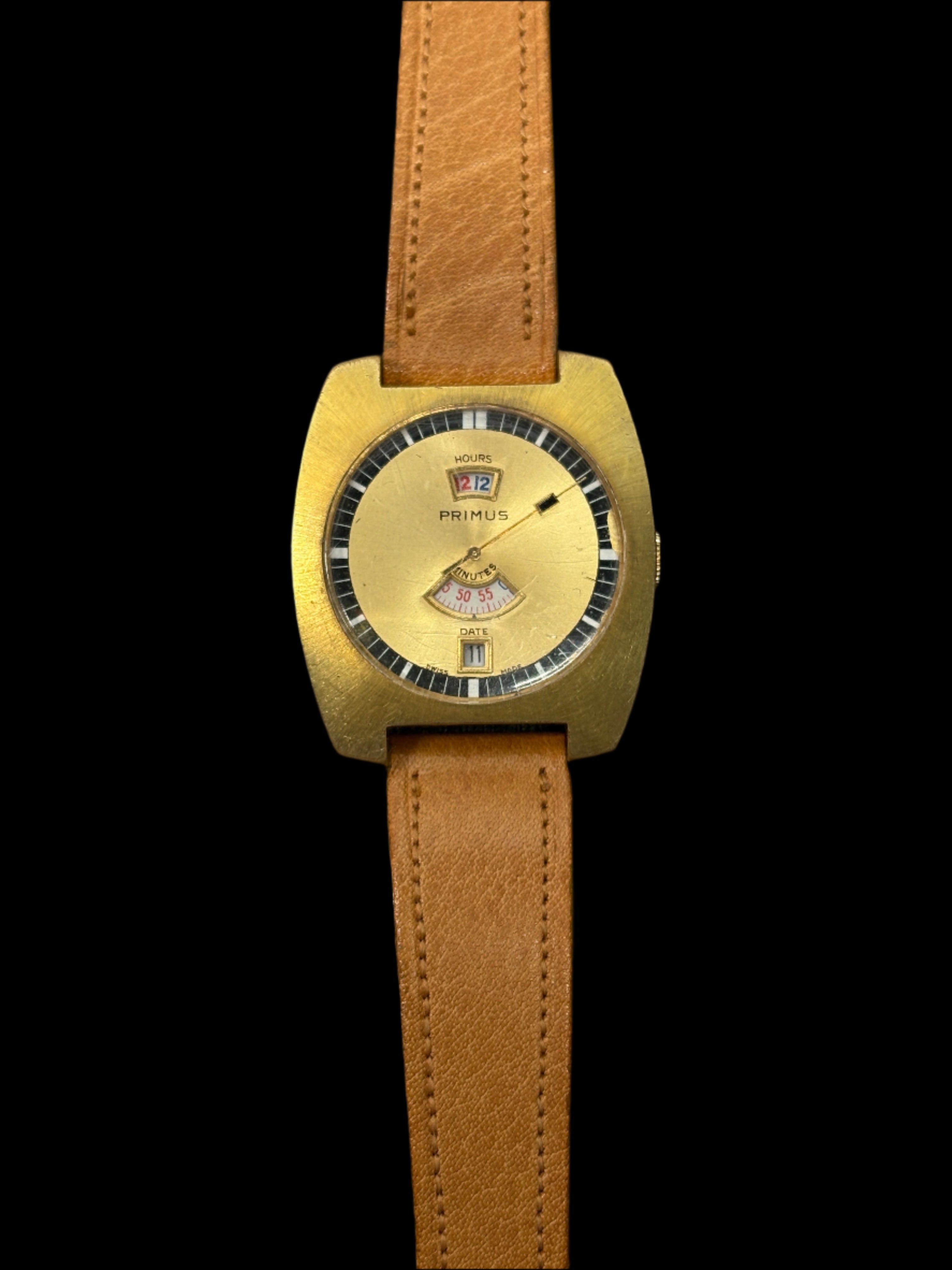 Rare Primus Jump Hour Watch