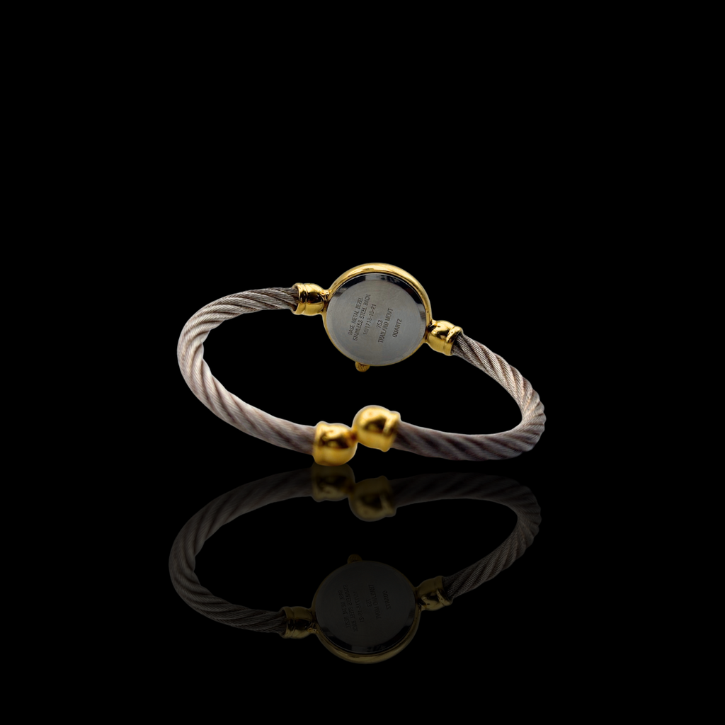 Vintage Anne Klein Two-tone Bangle