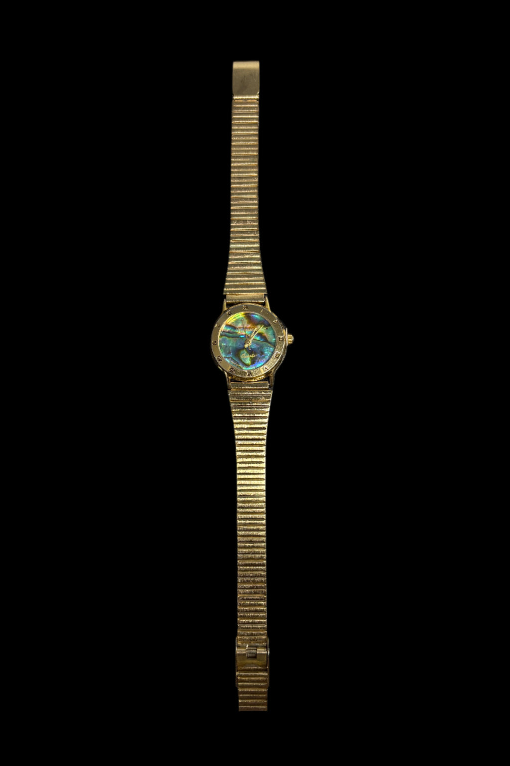 Gold Ronica Mother of Pearl Analog