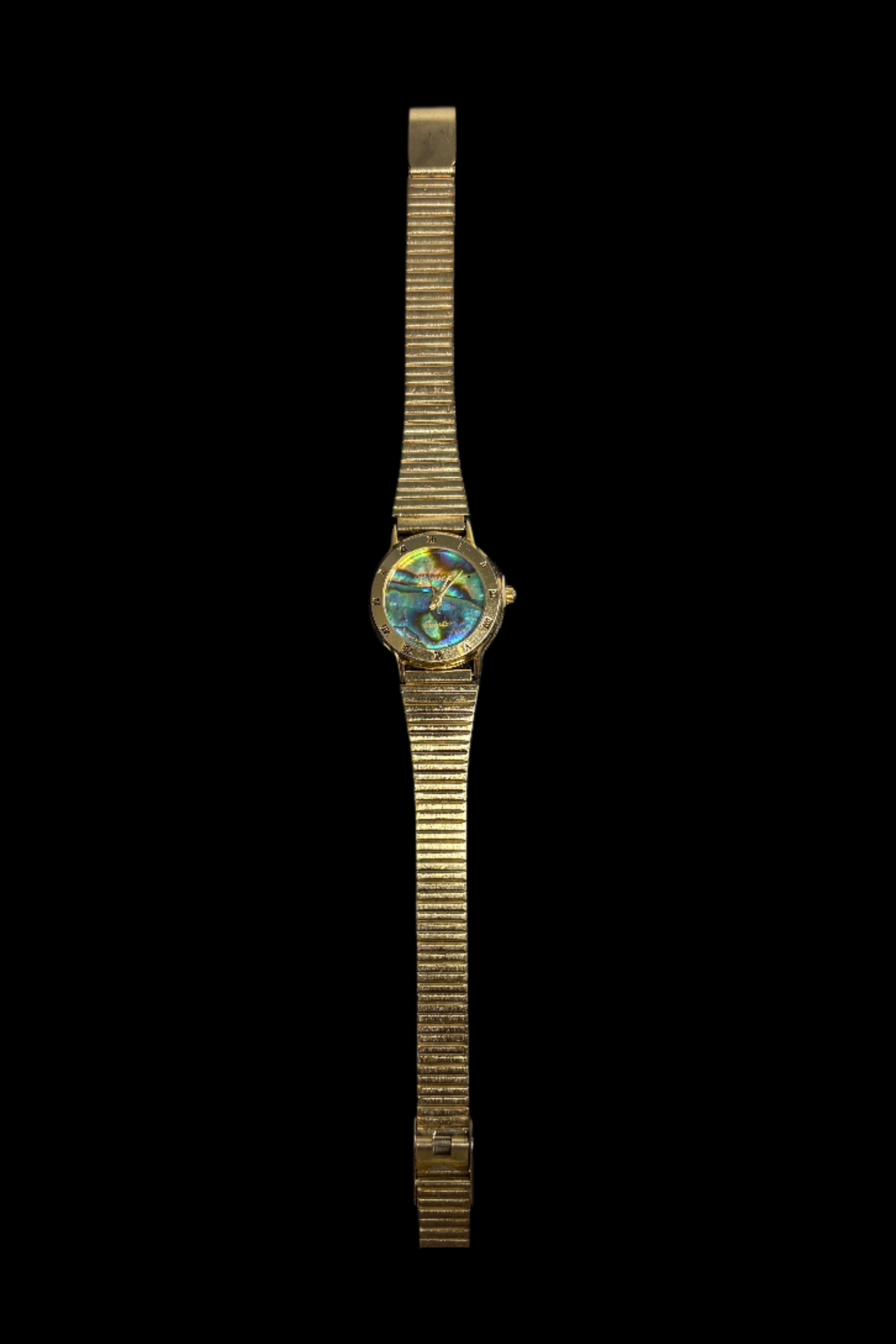 Gold Ronica Mother of Pearl Analog