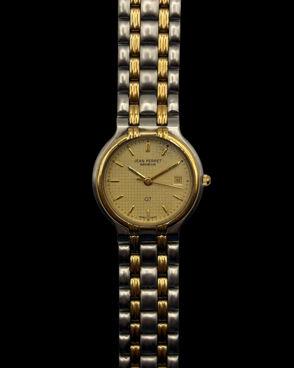 Montre bicolore Jean Perret Genève
