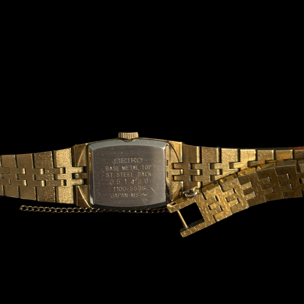 Vintage Gold Dainty Mechanical Seiko