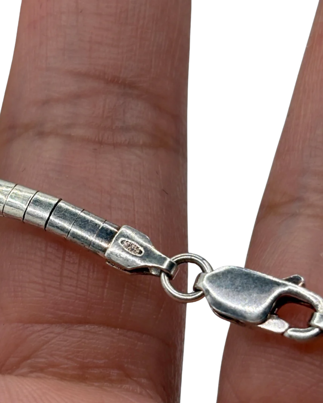 Sterling Omega Choker
