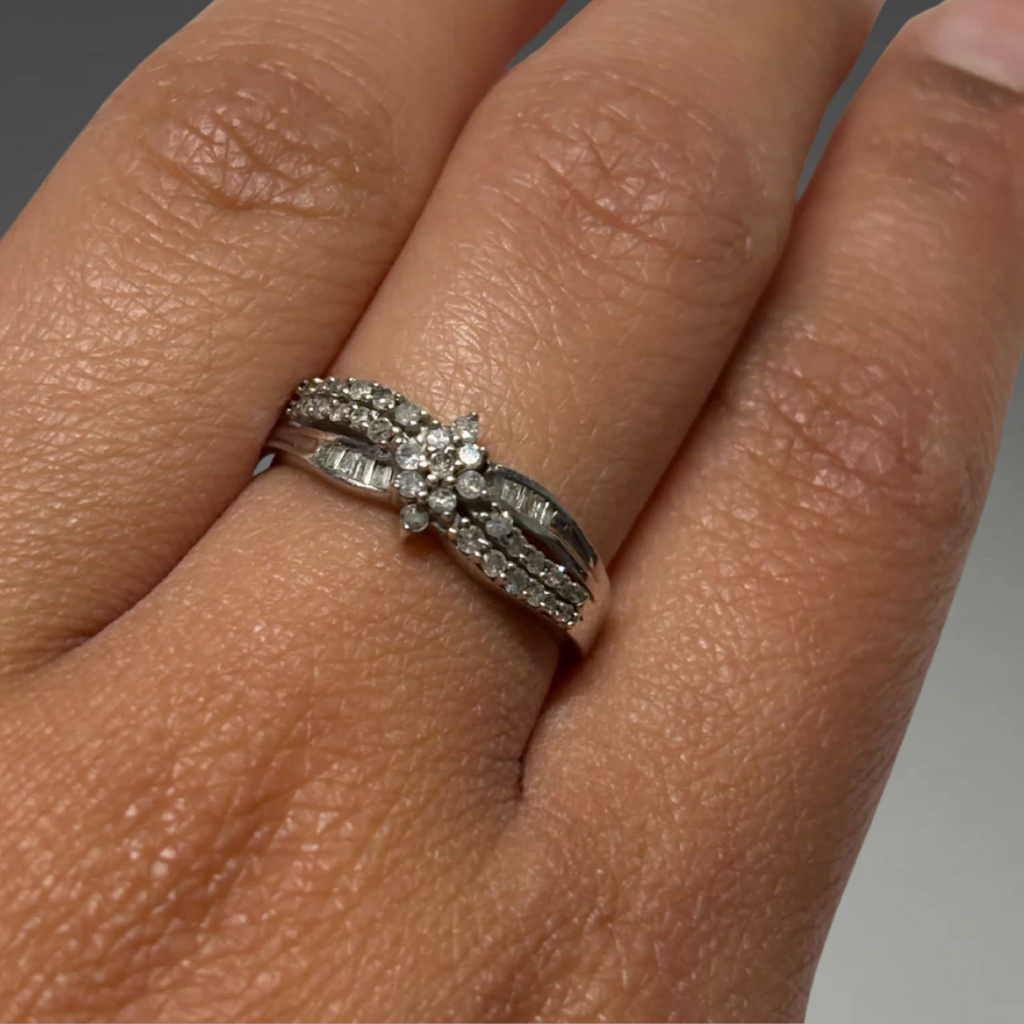 925 Moissanite Ring