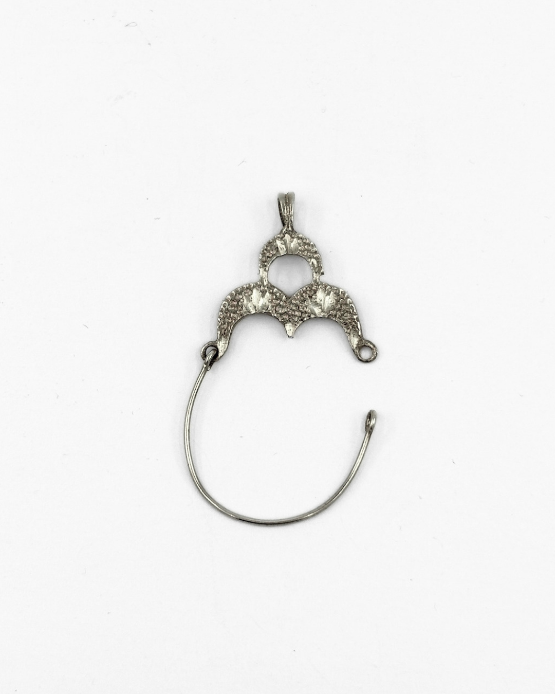 Sterling Silver Charm Enhancer Pendant