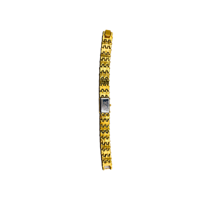Rare 1988 Citizen Elegance Mother of Pearl Peek-a-boo Quartz Watch