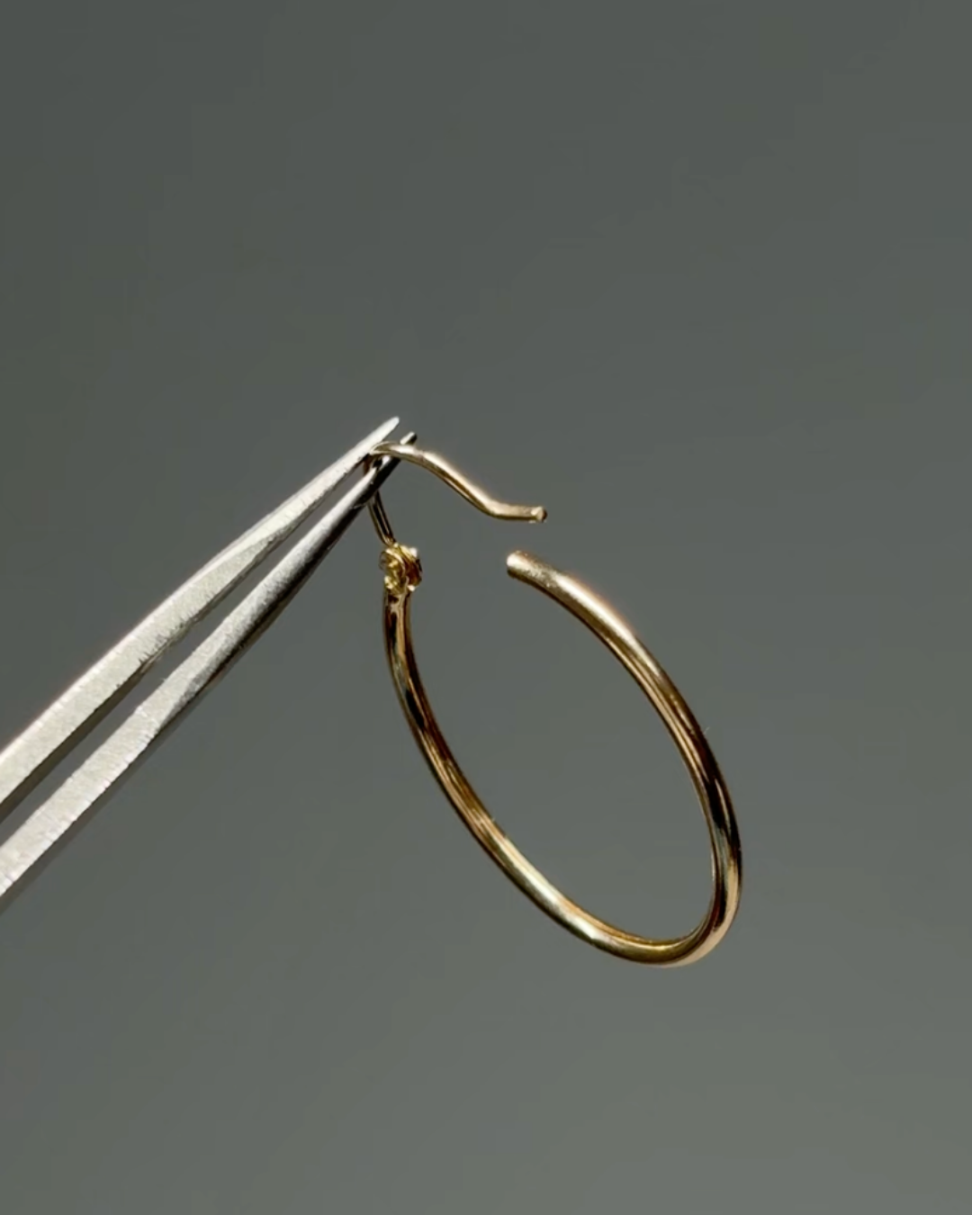 10KT 21mm Endless Closure Hoops