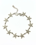 Sterling Silver Starfish Bracelet