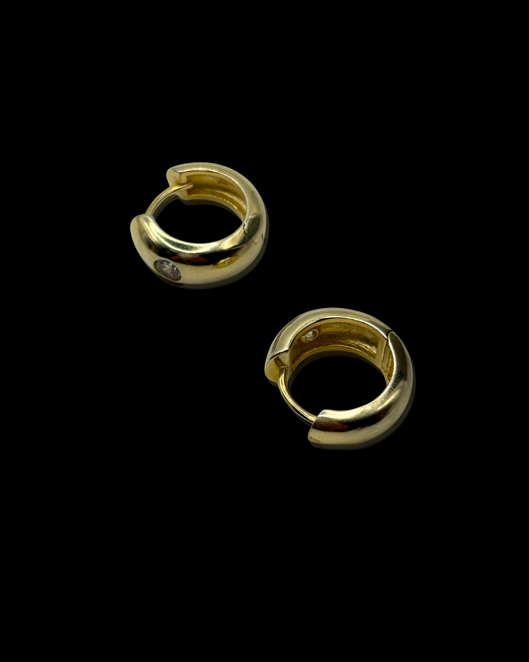 Ross Simons CZ Stone Huggies