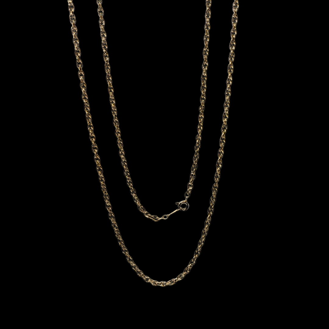 Gold Filled Tri-twist Chain