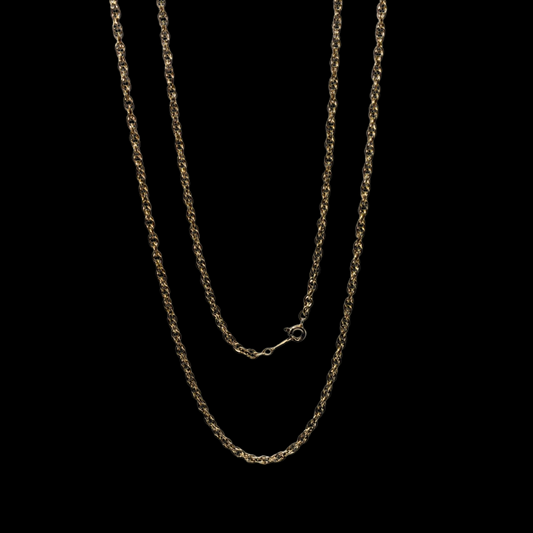 Gold Filled Tri-twist Chain