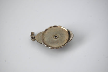 Silver Cabachon Lobster Pendant