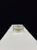 Sterling Mexico Triple Band Ring