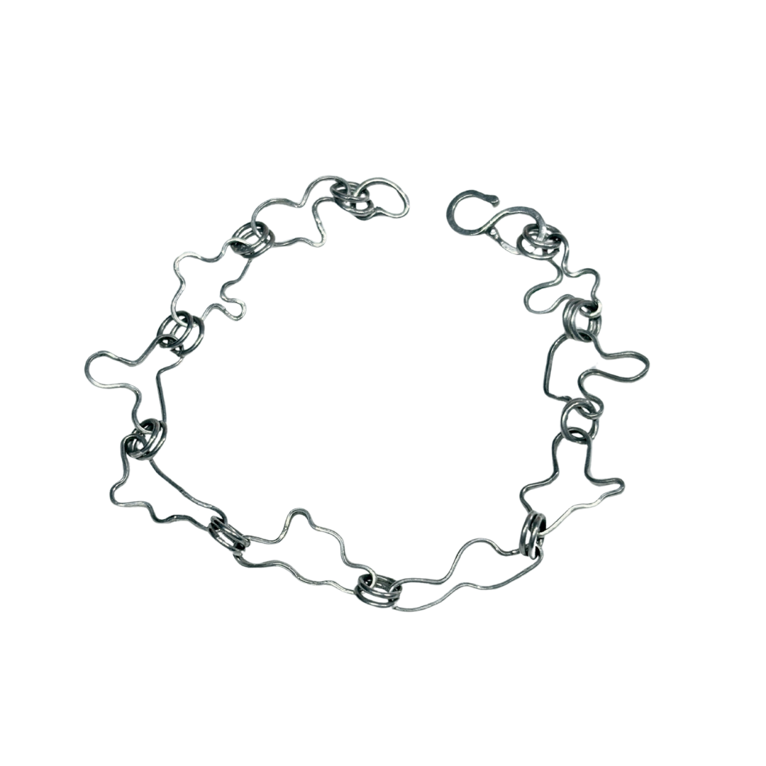 925 "Clouds" Link Bracelet