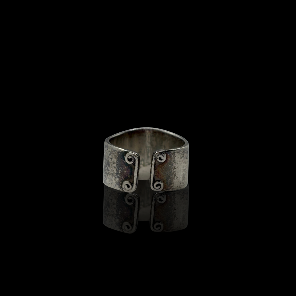 Sterling Cabachon Moonstone Ring