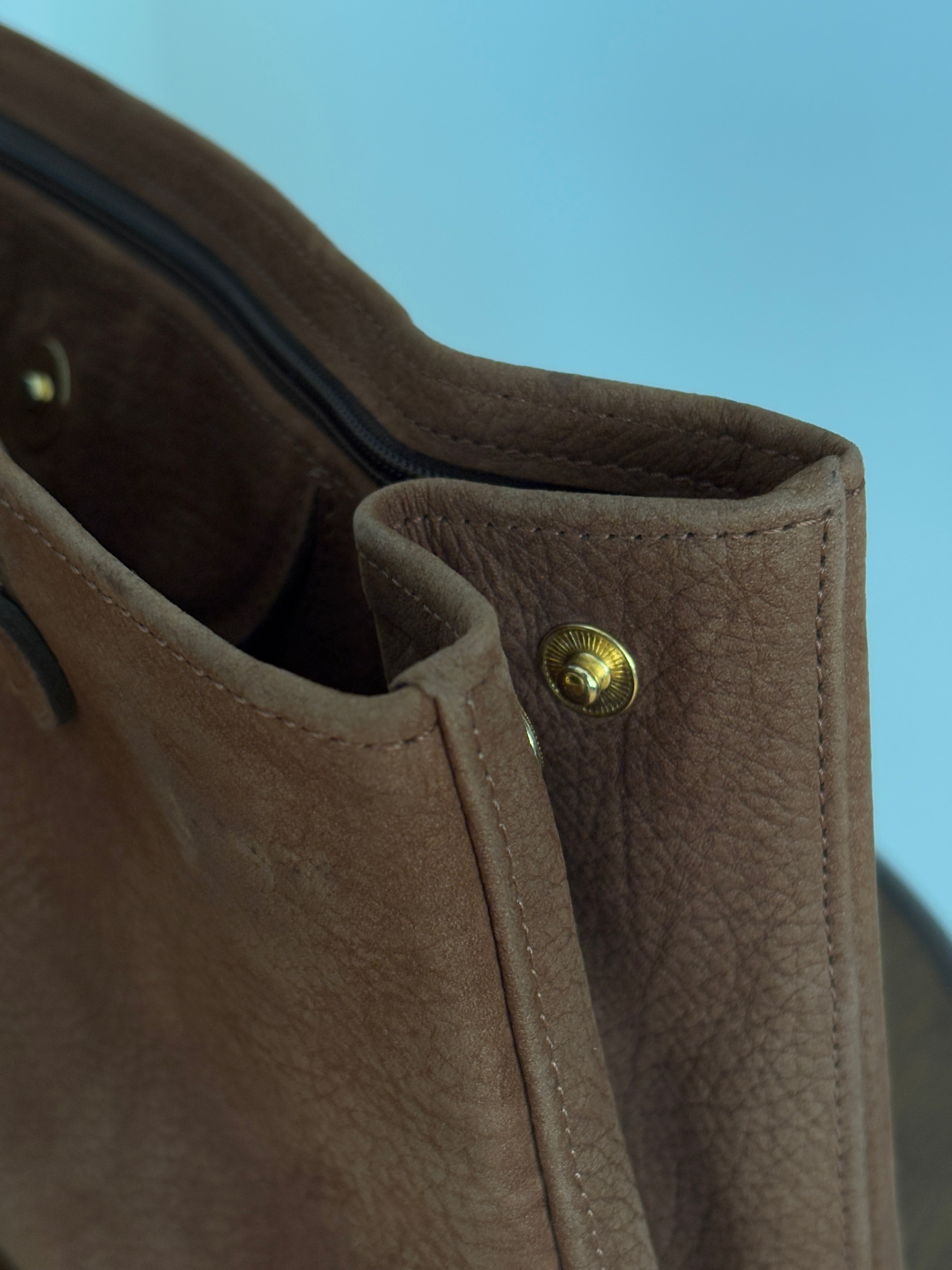 Longchamp Suede Legend Tote